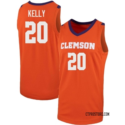 Men's Matt Kelly Clemson Tigers Replica Team Basketball Jersey - Orange