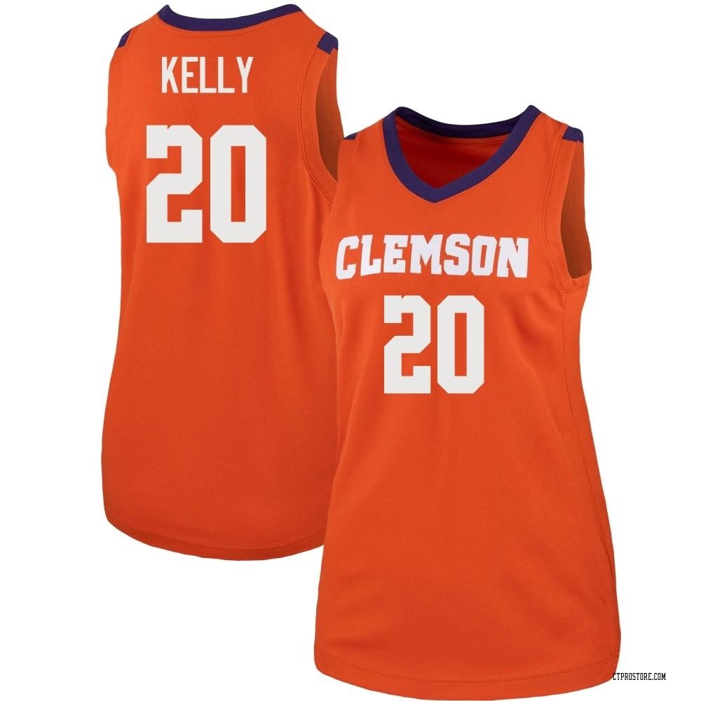 Women's Matt Kelly Clemson Tigers Replica Team Basketball Jersey - Orange