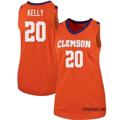 Women's Matt Kelly Clemson Tigers Replica Team Basketball Jersey - Orange