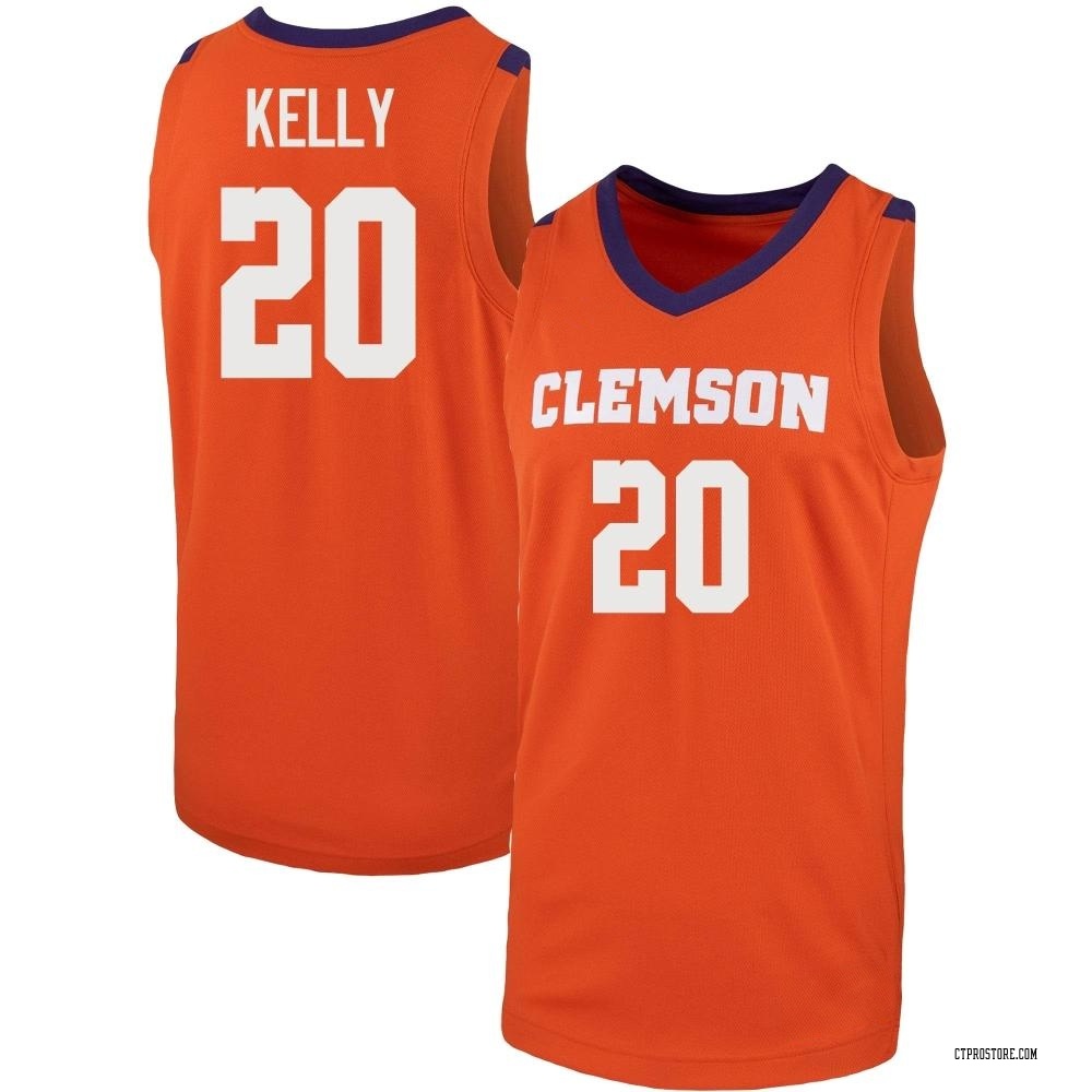 Youth Matt Kelly Clemson Tigers Replica Team Basketball Jersey - Orange